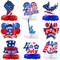 4th of July Centerpieces for Tables - Pack of 9 | Fourth of July Decorations Indoor, Fourth of July Centerpieces | 4th of July Table Decorations, Patriotic Decorations Outdoor, Little DIY